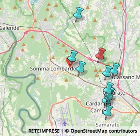 Mappa Via Novara, 21010 Arsago Seprio VA, Italia (4.32455)