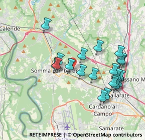 Mappa Via Novara, 21010 Arsago Seprio VA, Italia (3.628)