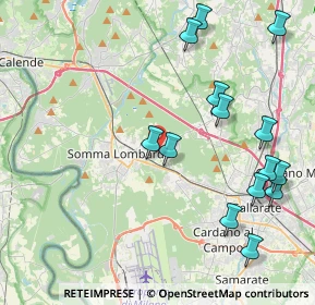 Mappa Via Novara, 21010 Arsago Seprio VA, Italia (4.785)