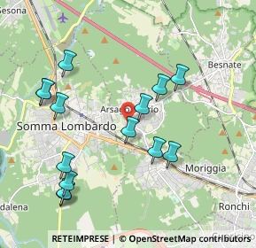 Mappa Via Novara, 21010 Arsago Seprio VA, Italia (2.075)