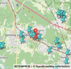 Mappa Via Novara, 21010 Arsago Seprio VA, Italia (2.6435)