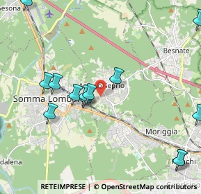Mappa Via Novara, 21010 Arsago Seprio VA, Italia (2.40385)