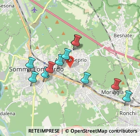 Mappa Via Novara, 21010 Arsago Seprio VA, Italia (1.68182)