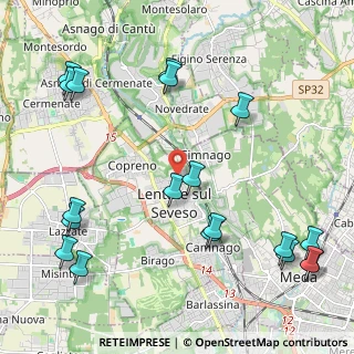 Mappa Via Liberta', 20823 Lentate sul Seveso MB, Italia (2.75316)