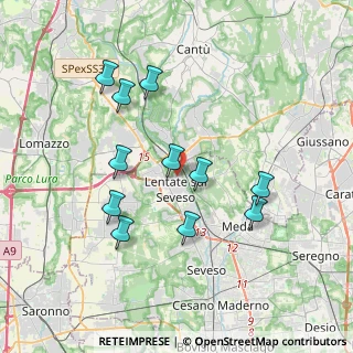 Mappa Via Liberta', 20823 Lentate sul Seveso MB, Italia (3.53)
