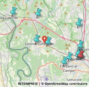 Mappa Via Alessandro Volta, 21019 Somma Lombardo VA, Italia (5.30769)
