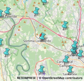 Mappa Via Alessandro Volta, 21019 Somma Lombardo VA, Italia (6.8355)