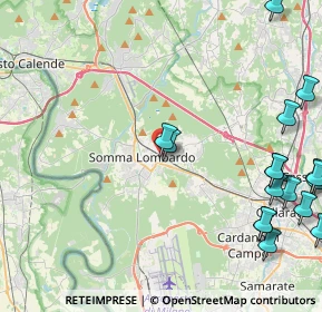 Mappa Via Alessandro Volta, 21019 Somma Lombardo VA, Italia (6.20111)