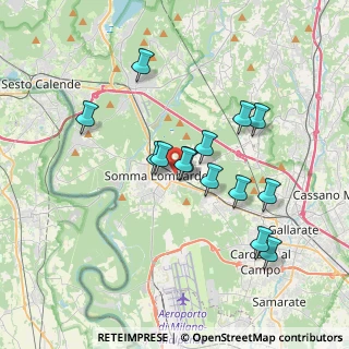 Mappa Via A. Locatelli, 21019 Somma Lombardo VA, Italia (3.165)