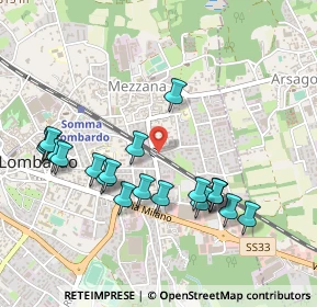 Mappa Via Alessandro Volta, 21019 Somma Lombardo VA, Italia (0.4975)