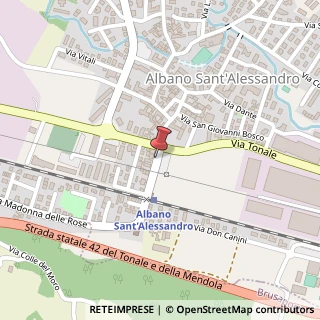 Mappa Via Santuario, n°6, 24061 Albano Sant'Alessandro, Bergamo (Lombardia)