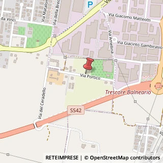 Mappa Via Portico, 22, 24060 San Paolo d'Argon, Bergamo (Lombardia)