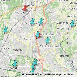 Mappa Via Cascina Caviana, 20843 Verano Brianza MB, Italia (2.78273)