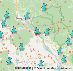 Mappa Corso G. Matteotti, 13037 Serravalle Sesia VC, Italia (6.5395)