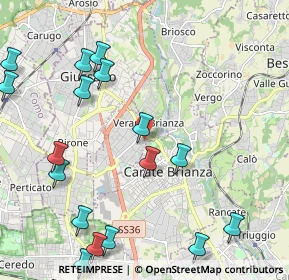 Mappa Via Fiume, 20050 Verano Brianza MB, Italia (2.67882)