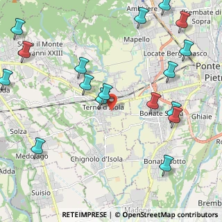 Mappa Via Largo Gaetano Donizetti, 24030 Terno D'isola BG, Italia (2.75176)