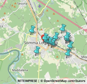 Mappa Via Garibaldi Giuseppe, 21019 Somma Lombardo VA, Italia (1.34571)