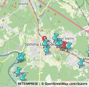 Mappa Via Garibaldi Giuseppe, 21019 Somma Lombardo VA, Italia (3.0355)