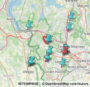 Mappa Via Garibaldi Giuseppe, 21019 Somma Lombardo VA, Italia (7.1825)