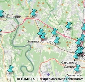 Mappa Via Garibaldi Giuseppe, 21019 Somma Lombardo VA, Italia (6.244)