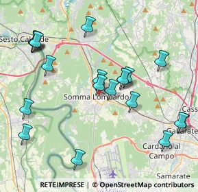 Mappa Via Garibaldi Giuseppe, 21019 Somma Lombardo VA, Italia (4.408)