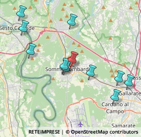Mappa Via Garibaldi Giuseppe, 21019 Somma Lombardo VA, Italia (3.91417)