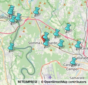 Mappa Via Garibaldi Giuseppe, 21019 Somma Lombardo VA, Italia (4.73692)