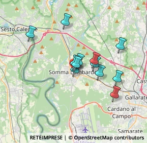Mappa Via B. Zancarini, 21019 Somma Lombardo VA, Italia (2.74)