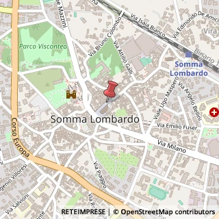 Mappa Via B. Zancarini, 21, 21019 Somma Lombardo, Varese (Lombardia)