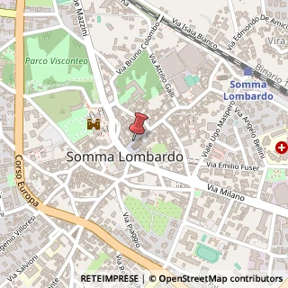 Mappa Via Bernardo Zancarini, 5, 21019 Somma Lombardo, Varese (Lombardia)