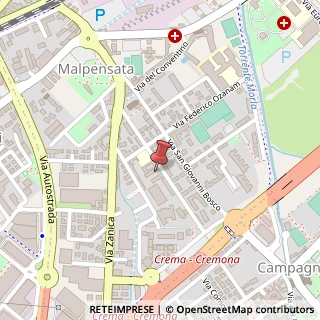 Mappa Via Alessandro Furietti, 15, 24126 Bergamo, Bergamo (Lombardia)