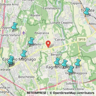 Mappa Via Morazzone, 21050 Cairate VA, Italia (3.06182)