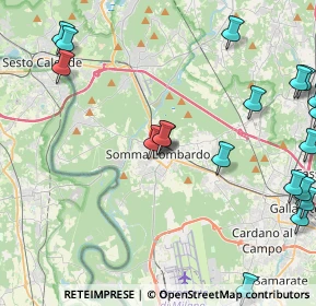 Mappa Piazza Vittorio Veneto, 21019 Somma Lombardo VA, Italia (5.9295)