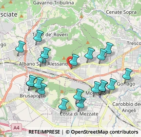 Mappa Via Tonale, 24061 Bergamo BG, Italia (2.096)