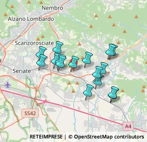 Mappa Via Tonale, 24061 Bergamo BG, Italia (2.9075)