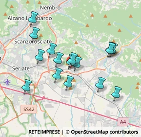 Mappa Via Tonale, 24061 Bergamo BG, Italia (3.35813)