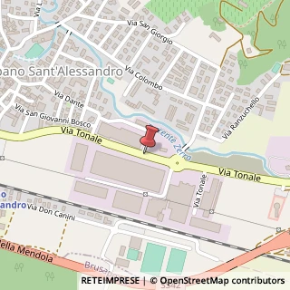 Mappa Via Tonale, 83, 24061 Albano Sant'Alessandro, Bergamo (Lombardia)