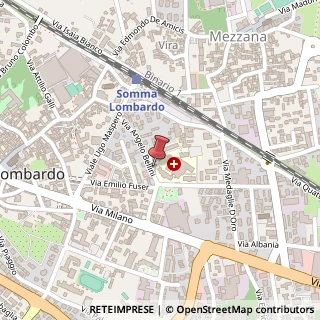 Mappa Via Angelo Bellini, 29, 21019 Somma Lombardo, Varese (Lombardia)