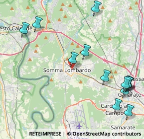 Mappa Via Angelo Bellini, 21019 Somma Lombardo VA, Italia (5.32)