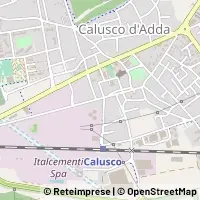 Karte Calusco d'Adda