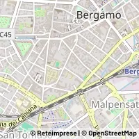 Map Bergamo