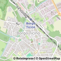地図 Borgo Ticino