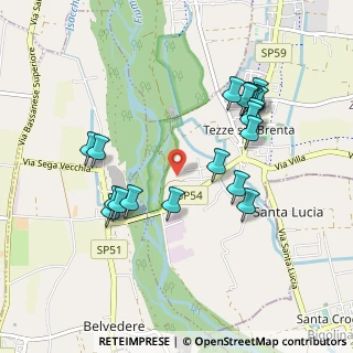 Mappa Strada della Barca, 36056 Tezze sul Brenta VI, Italia (0.956)