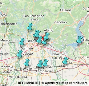 Mappa Via Colle del Moro, 24061 Albano Sant'Alessandro BG, Italia (13.76)