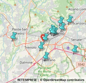 Mappa Via Antonio Cavalli, 24127 Bergamo BG, Italia (3.28273)