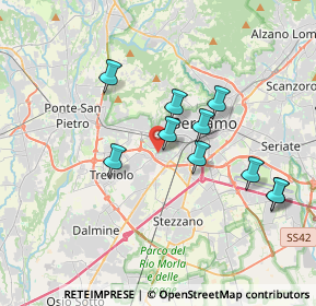 Mappa Via Antonio Cavalli, 24127 Bergamo BG, Italia (4.065)