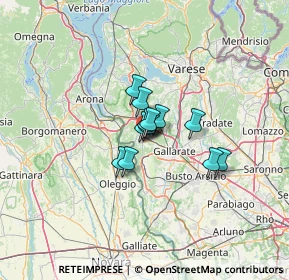 Mappa Via Guglielmo Marconi, 21019 Somma lombardo VA, Italia (6.65)