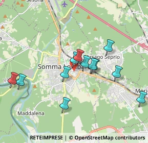 Mappa Via Guglielmo Marconi, 21019 Somma lombardo VA, Italia (2.09571)