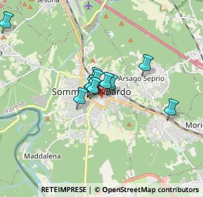 Mappa Via Guglielmo Marconi, 21019 Somma lombardo VA, Italia (1.16091)