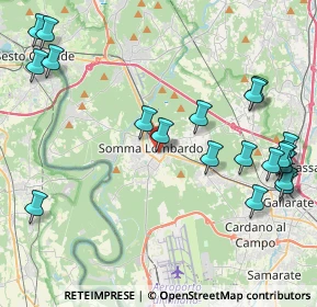 Mappa Via Guglielmo Marconi, 21019 Somma lombardo VA, Italia (5.171)